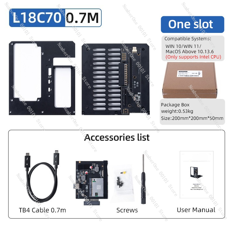 Boîtier externe pour carte gra - Thunderbolt 4 External Gpu Enclosure avis et prix